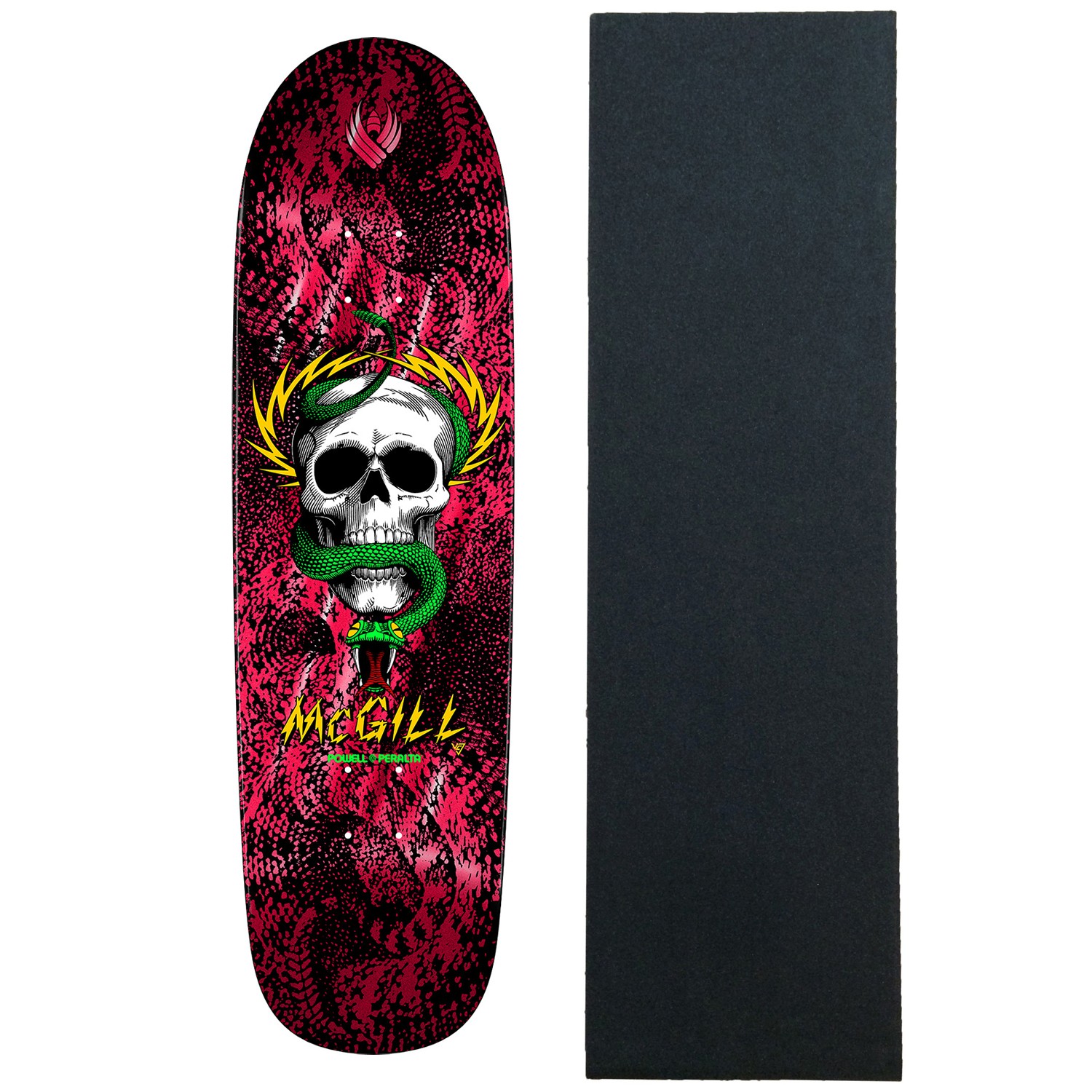 Powell Peralta Skateboard Deck Flight Mike McGill Skull and Snake 9.0" x 32.45"