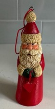 Santas World by Kurt S. Adler Santa Christmas Ornament Heart 4.75in