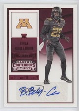 2016 Panini Contenders Draft Picks Red Foil Briean Boddy-Calhoun #219 Auto 0v1