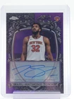 KARL-ANTHONY TOWNS 2025-26 TOPPS CHROME SIGNATURE STYLE AUTO PURPLE /75 Q6992