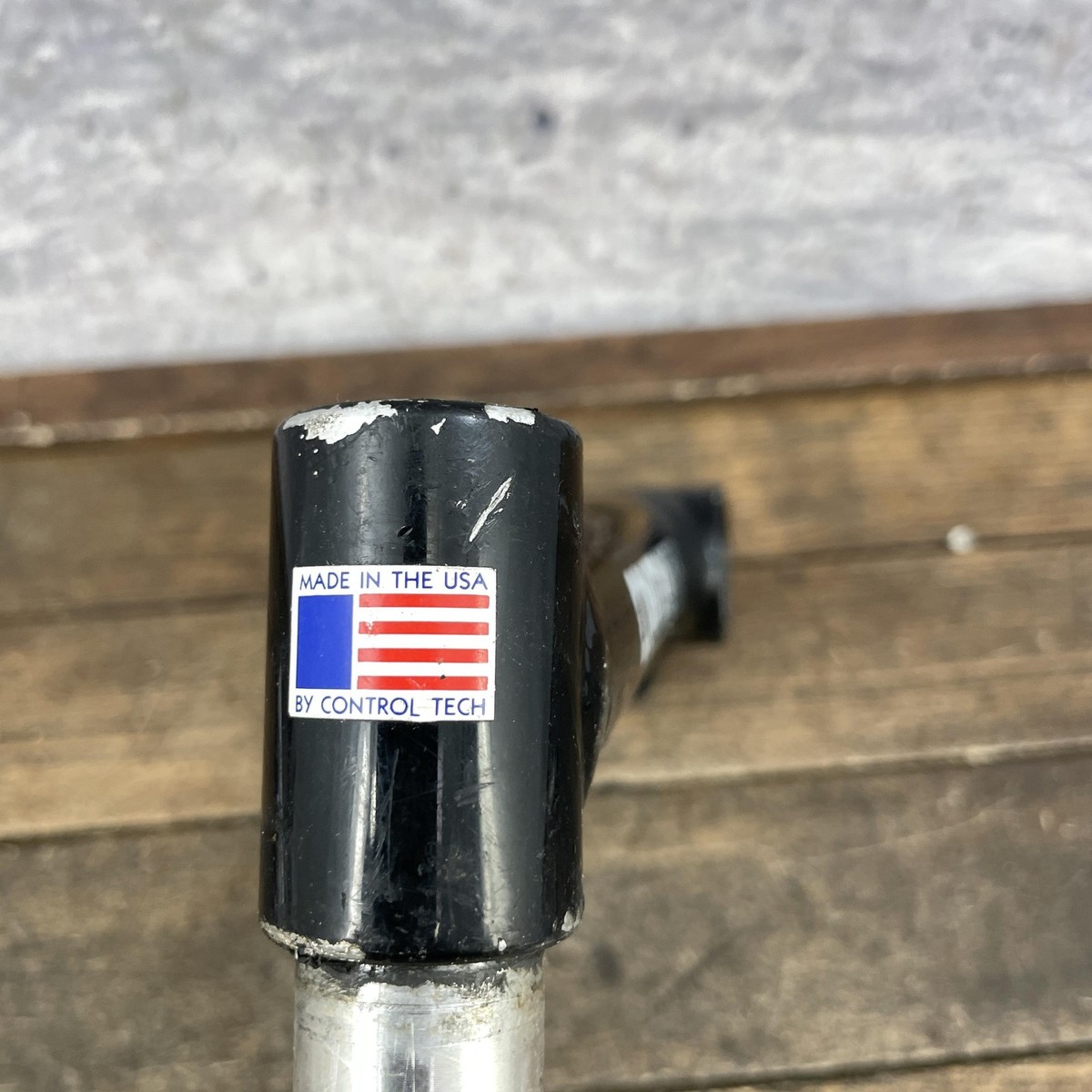 Vintage Control Tech Quill Stem 25.4 Clamp 22.2 Quill Black USA