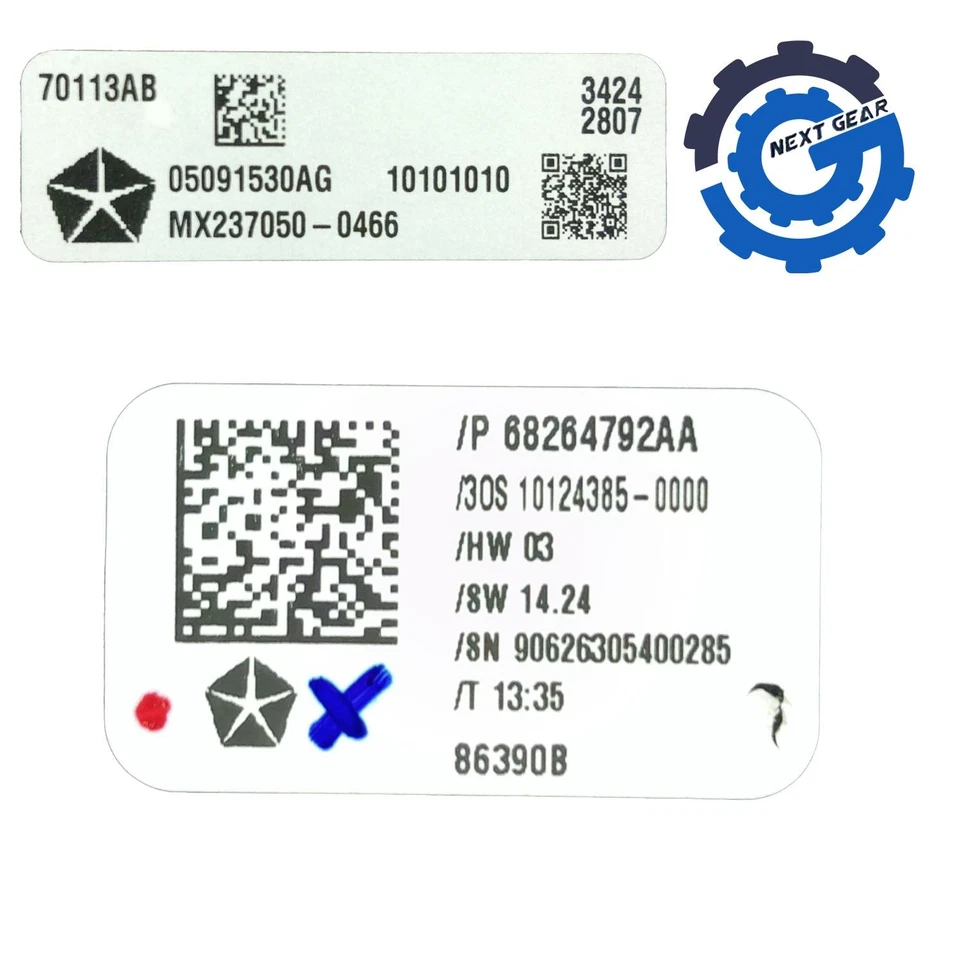 Conjunto de câmbio de transmissão Mopar fabricante de equipamento original para 2015-2017 Chrysler 200 05091530AG - Imagem 3 de 4