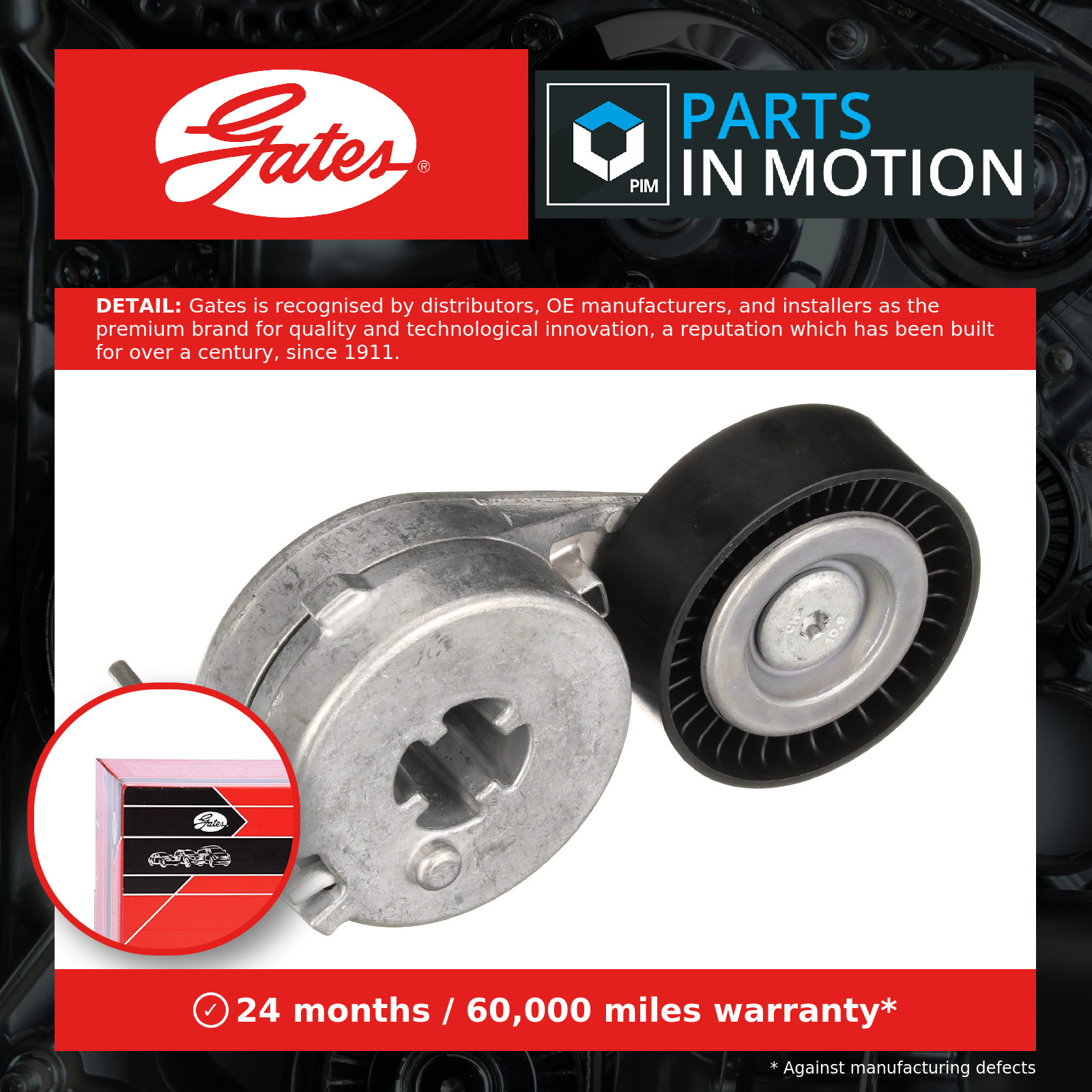 BELT TENSIONER VRIBBED BELT T39122 FOR VW CARAVELLE/KOMBI/VI/Bus/TRANSPORTER A4 - Image 4