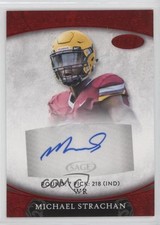 2021 Sage Aspire Red Mike Strachan Michael Strachan #ASP-118 Auto 2b2