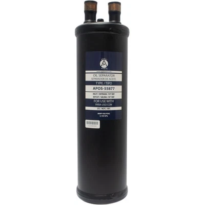 AP APPLI PARTS Appli Parts APOS-55877 7/8 in ODF Oil Separator, compatible with CFC,HCFC,HFC,R2