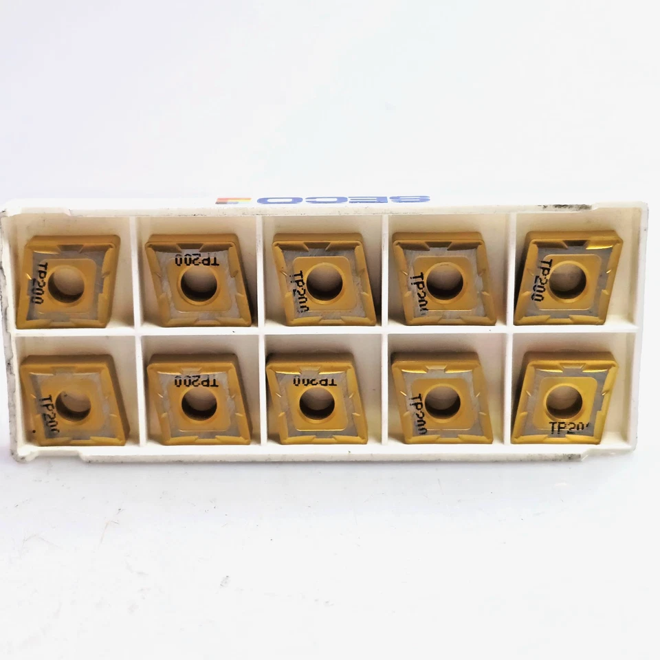 SECO CNMG 432-MF2 TP200 CNMG 120408-MF2 Carbide Turning Inserts (Box of 10) - Image 3 of 4