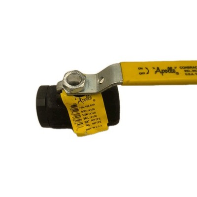 APOLLO 73A10401A Manual Two-Way Ball Valve 3/4'' Carbon Steel Straight