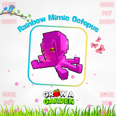    TITANIC Rainbow Mimic Octopus | Grow a Garden | FAST TRADE  | 