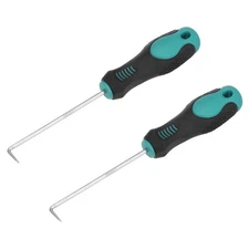 90 Degree Pick Hook 7.09" Puller Remover Removal Tool for Oil Seal/O-rings 2Pcs