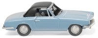 Wiking Pkw Bmw 1600 Gt Cabrio Hellblau