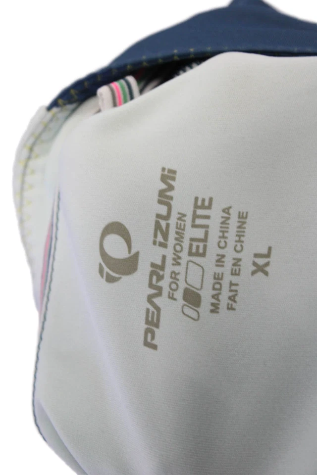 Chaqueta Chaleco Ligero Pearl Izumi Para Mujer Cremallera Frontal Cuello Redondo Azul Talla XL Foto 4 de 4