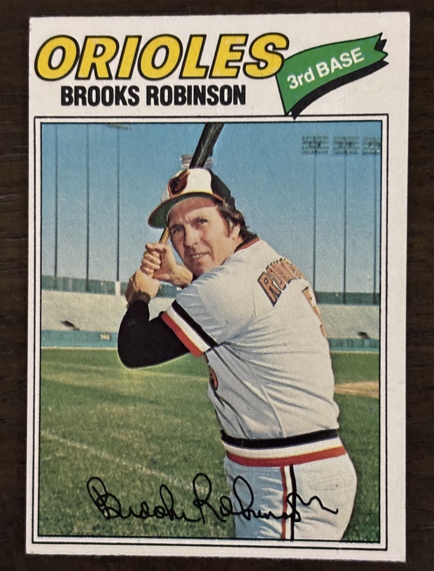 1977 TOPPS #285 BROOKS ROBINSON EX-MT