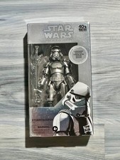 Hasbro Star Wars The Black Series Carbonized Stormtrooper 6    Action Figure