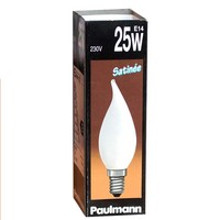 Paulmann Windstoß Kerze 25W E14 Satiniert Matt GlüHbirne GlüHlampe Warm Dimmbar