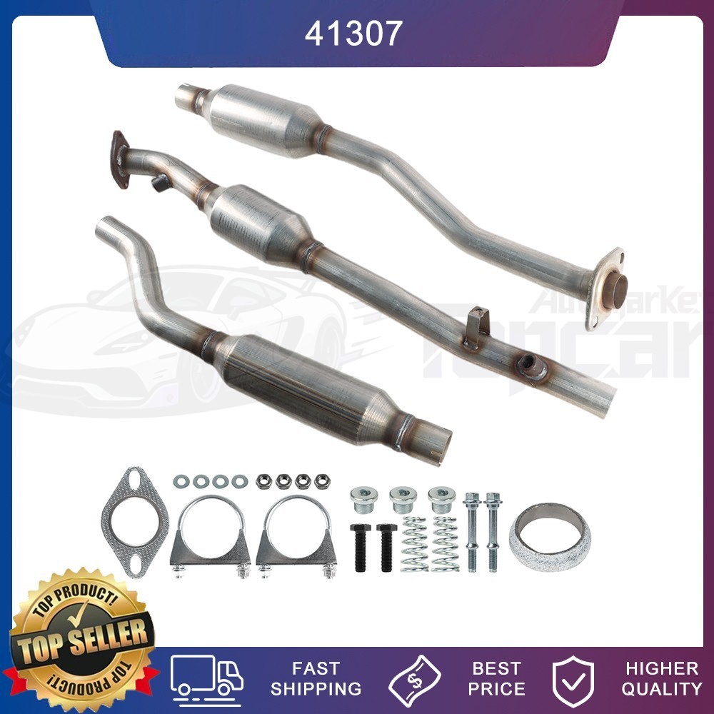 Fits For 2008-2011 Mitsubishi Lancer catalytic converter & resonator 2.0L & 2.4L