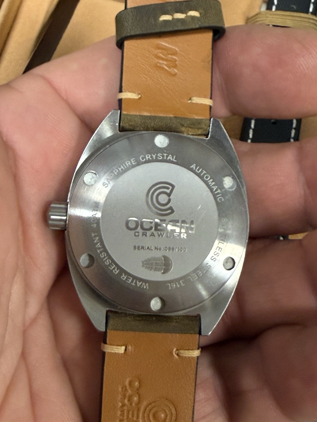 Ocean Crawler Field Crawler Automatic Watch Green… - image 4