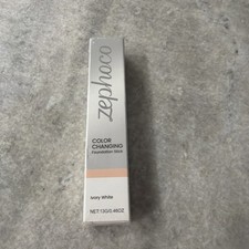 Zephoco Color Changing Foundation Stick Ivory White New.