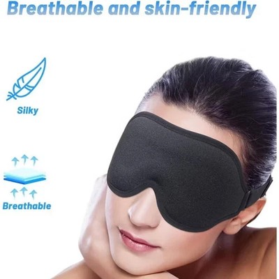3D Luxury Sleep Eye Mask for Side Sleeper Men Women Zero Eye Pressure relax Mask