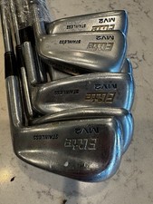 Vtg Nice Spalding Elite Mv2 3-9 Iron Set Need Grips Right Handed