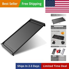 WB31X24738 Heavy-duty Cast Iron Griddle Replacement for GE Stove WB31X24998 C...