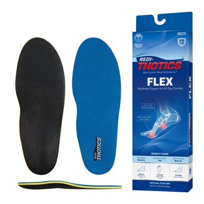 Redi-Thotics, FLEX Arch Support Orthotic Insoles, All Sizes, Brand New