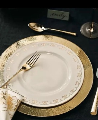 The Met x Anthropologie Stoneware Dinner Plates Set/4  Limited Edition Sold out 
