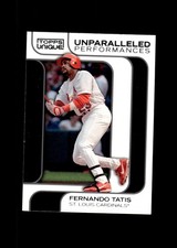 2009 Topps Unique Unparalleled Performances #UP10 Fernando Tatis Cardinals