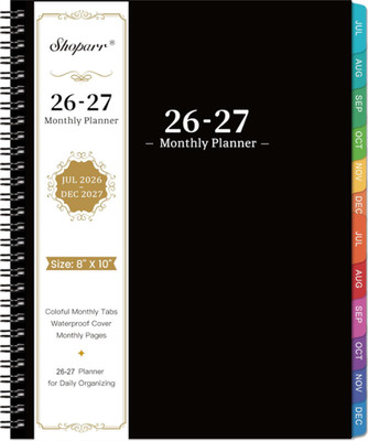 2026-2027 Monthly Planner - Academic Planner/Calendar 2026-2027, JUL 2026 - DEC