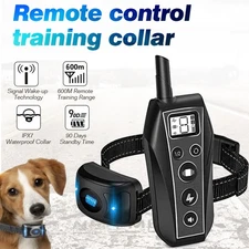 650 YD Remote Dog Training Shock Collar Waterproof for Small Medium Large Dogs