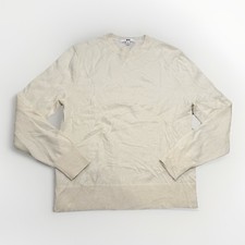 Uniqlo Jumper XS Cream Long Sleeve Crew Neck Cashmere Sweater