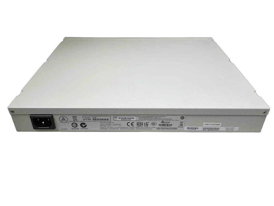 CONTROLADOR LAN INALÁMBRICO ARUBA 3200XM (CAJA ABIERTA NUEVA) Foto 2 de 3