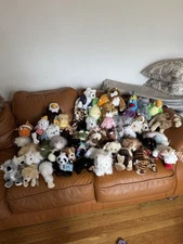 Webkinz And Lil’Kinz Bundle Of 60 Plushies 21 With Codes