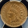 1902 Indian Head Penny PCGS AU55 - Exceptional For Grade