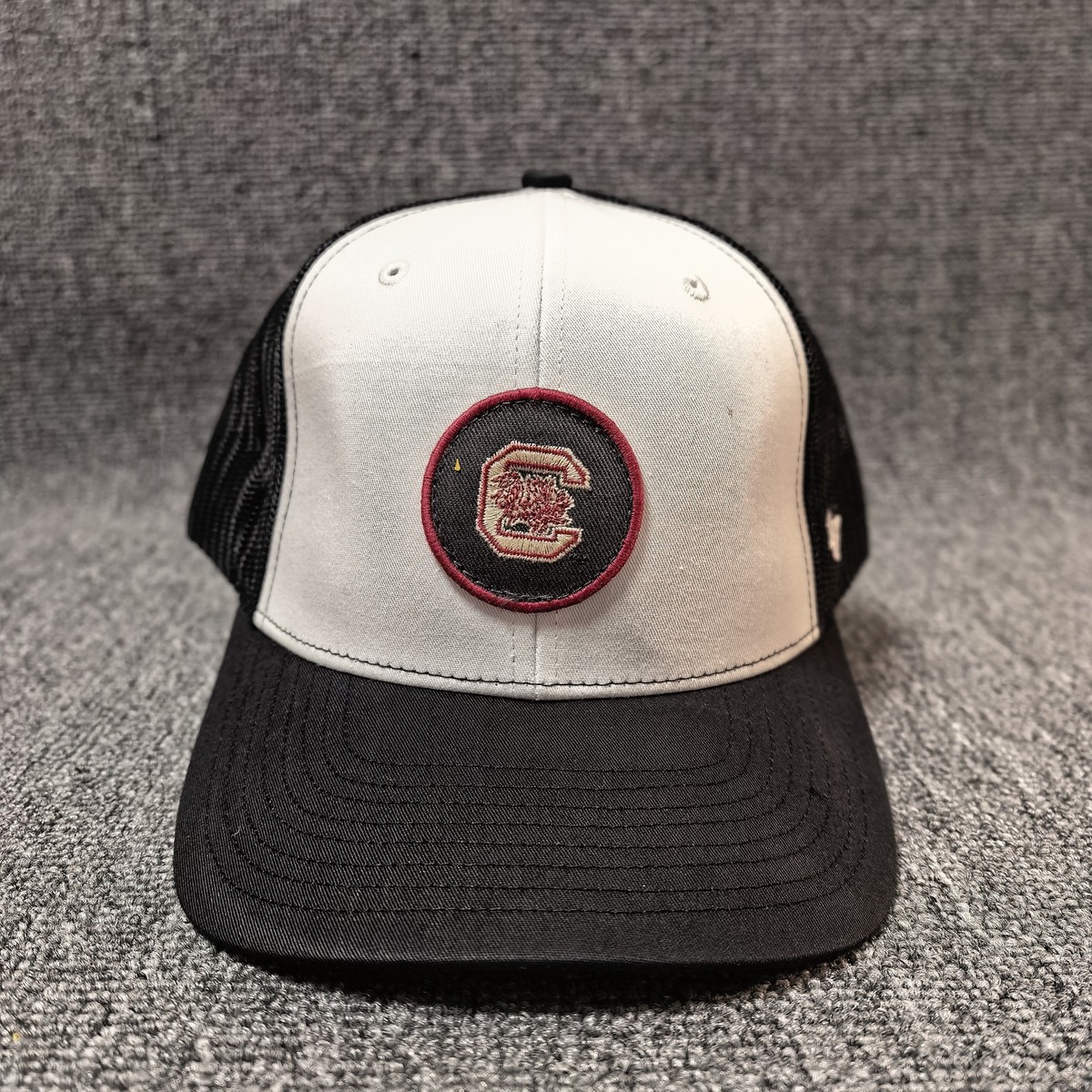 '47 Brand South Carolina Gamecocks Trucker Snapback Black White One Size NCAA