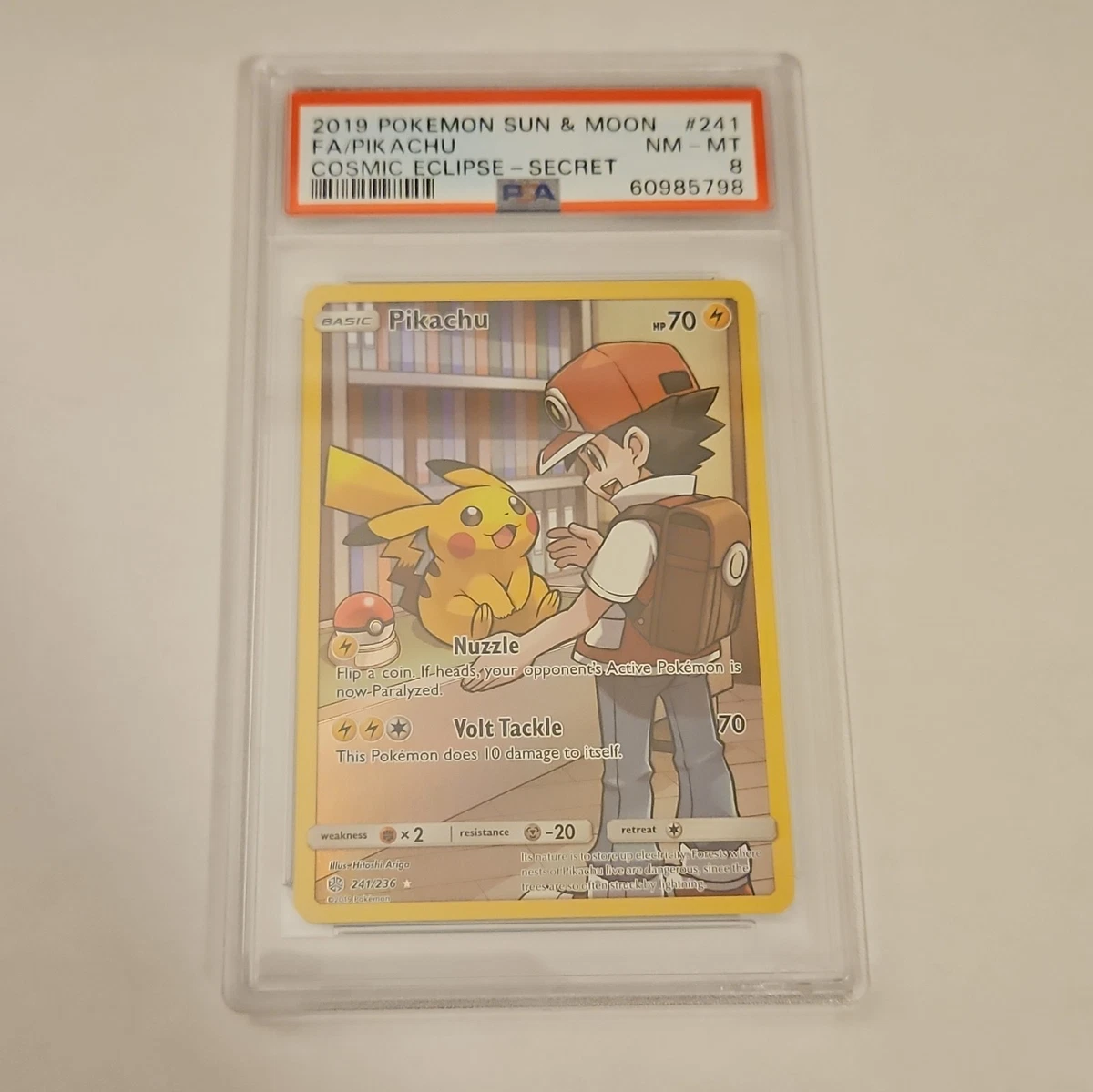 Lightning Pokémon TCG Individual Trading Card Games Secret Rare