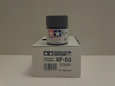 Tamiya Acrylic Paint XF-53 Flat neutral Grey. 10ml Mini.