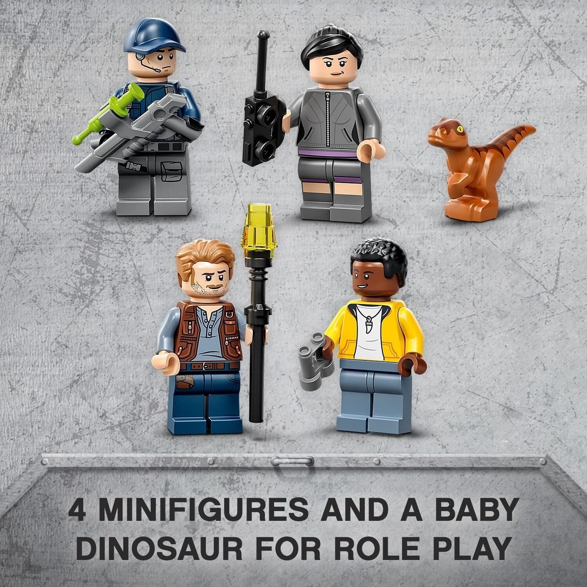 LEGO Jurassic World: Baryonyx Dinosaur Boat Escape (76942) for