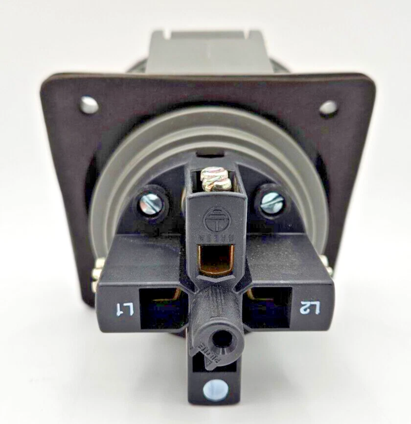 Pass & Seymour PS460R12-W 60A 125/250V Pin & Sleeve Receptáculo Foto 4 de 4