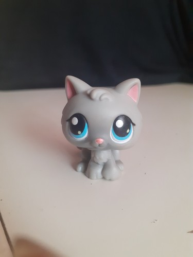 Lps #852 Littlest Petshop Original Authentic Chat Europeen European Cat