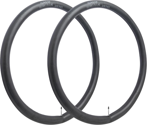 2-PCS 28"/29" Heavy Duty Bike Tubes 28/29x1.75/2.40 FV48mm Presta Valve 45/62-62 - Picture 4 of 7