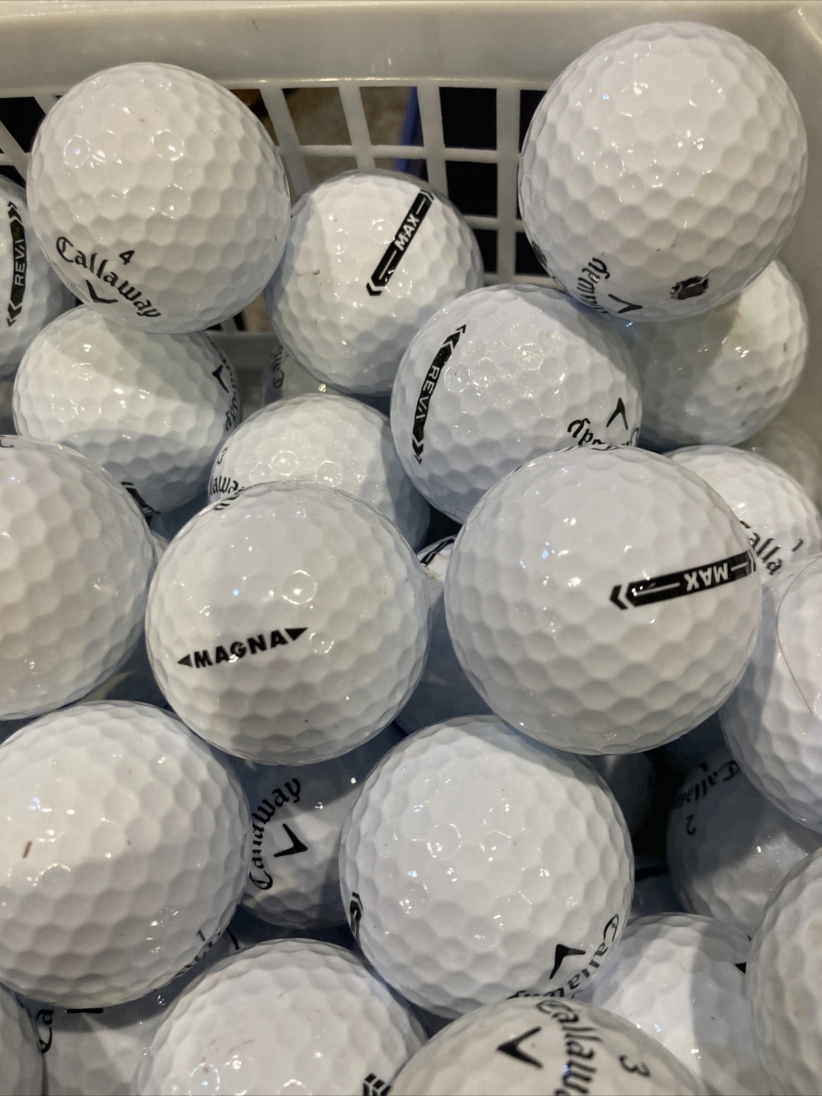 40 Used Callaway Max Magna Golf Balls AAAAA eBay