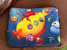 Lap Top Computer Space Design Zip Up Case