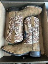 NIB Ariat Men's Sport Patriot Western Boot Wide Square Toe sz 9.5 D