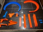 Vintage Hot Wheels G-Force Stunt Set PARTS Clamp Jump Catch Ramp Manual ETC.