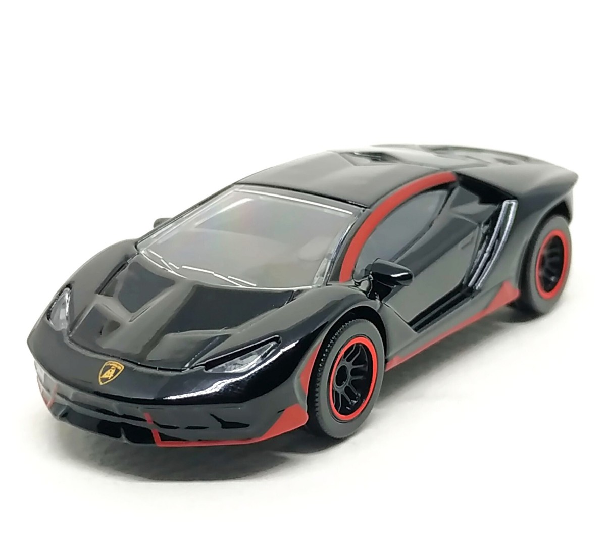 Majorette Lamborghini Centenario - Black / Red Stripes - 1:66 3
