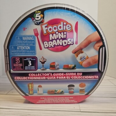 NEW Foodie Mini Brands Collectors Case World Famous Food Brands Zuru 5 Surprise 