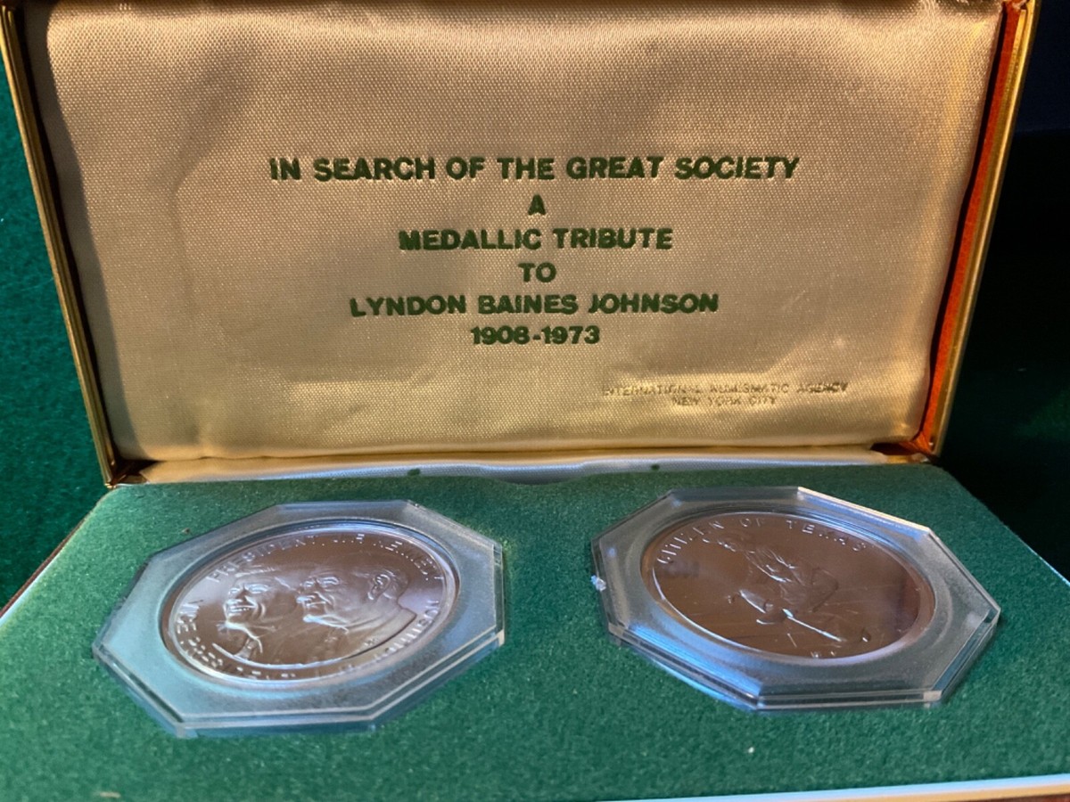 Salute To LBJ - Lyndon B Johnson - T2 | eBay