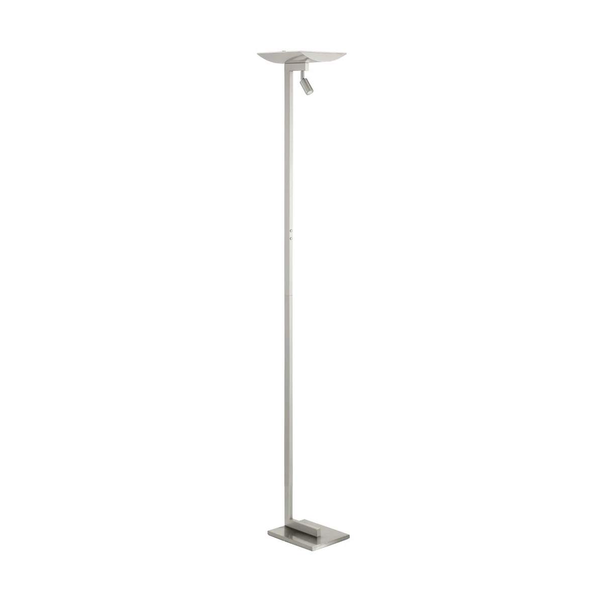 Knikerboker Curve LED sospensione 20 luci, argento