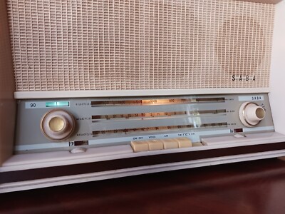 DEFECTIVE Vtg 1960s SABA 9011K AM FM SW Tube Radio Germany  Working G3D