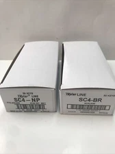 100 Schlage SC4 1145A  / Brass & Nickel  / Made in USA by ILCO / Free Shipping